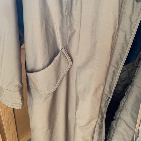 Taupe trench stadium jacket - Picture 2 of 7